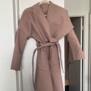 Long Pink Coat
